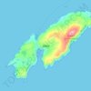 Cape Clear Island topographic map, elevation, terrain