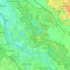 Well topographic map, elevation, terrain