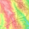 Richfield topographic map, elevation, terrain