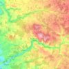 Nanteuil-en-Vallée topographic map, elevation, terrain