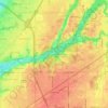 Lawrence topographic map, elevation, terrain