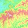 Góis topographic map, elevation, terrain