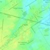 Claypole topographic map, elevation, terrain