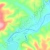 Jasper topographic map, elevation, terrain