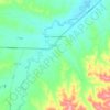 Busby topographic map, elevation, terrain