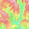 Hawnby topographic map, elevation, terrain