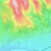 Knocknascrow topographic map, elevation, terrain