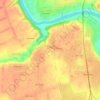 Хорошево topographic map, elevation, terrain