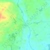 Raharney topographic map, elevation, terrain