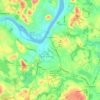 Groveland topographic map, elevation, terrain