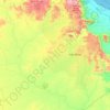 Dotswood topographic map, elevation, terrain