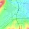 Milltown North topographic map, elevation, terrain