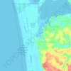 Grayland topographic map, elevation, terrain