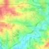 Stanford Rivers topographic map, elevation, terrain