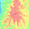 Bay Minette topographic map, elevation, terrain