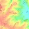 Winwick topographic map, elevation, terrain