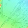 Ghimbav topographic map, elevation, terrain