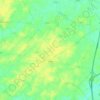 Sougy topographic map, elevation, terrain