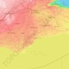 Haldimand—Norfolk topographic map, elevation, terrain