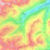 Realp topographic map, elevation, terrain
