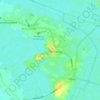 Middlezoy topographic map, elevation, terrain