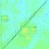 Blue Mound topographic map, elevation, terrain