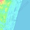 Nosy Varika topographic map, elevation, terrain