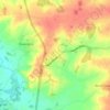 Chicheley topographic map, elevation, terrain