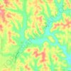 Mary Ann Township topographic map, elevation, terrain