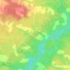 Canenx-et-Réaut topographic map, elevation, terrain
