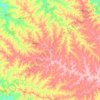 Giruá topographic map, elevation, terrain