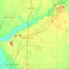 Brush Prairie topographic map, elevation, terrain