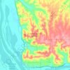 Pere Marquette State Park topographic map, elevation, terrain