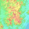 Gajapati topographic map, elevation, terrain