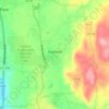 Haviland topographic map, elevation, terrain