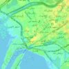 Lyari Town topographic map, elevation, terrain