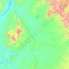 Silvanópolis topographic map, elevation, terrain