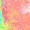 Chesumei topographic map, elevation, terrain