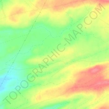 Cloonkett topographic map, elevation, terrain