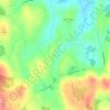 Tonyduff topographic map, elevation, terrain
