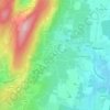 Viré topographic map, elevation, terrain