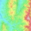 Tramayes topographic map, elevation, terrain