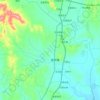 高桥镇 topographic map, elevation, terrain