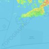 Hanko topographic map, elevation, terrain