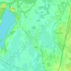 Döge topographic map, elevation, terrain
