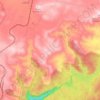 Werai topographic map, elevation, terrain