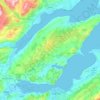 the Black Isle topographic map, elevation, terrain