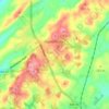 Manchester topographic map, elevation, terrain