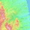 Ascoli Piceno topographic map, elevation, terrain