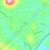 Tiger topographic map, elevation, terrain